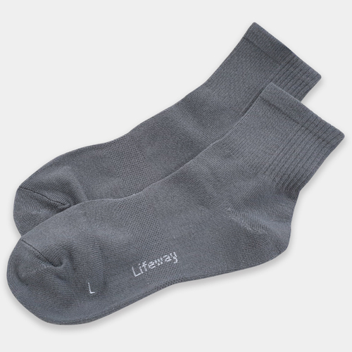 柔軟舒棉長襪/男-氣質灰  |男裝|舒適襪子系列|舒棉襪系列